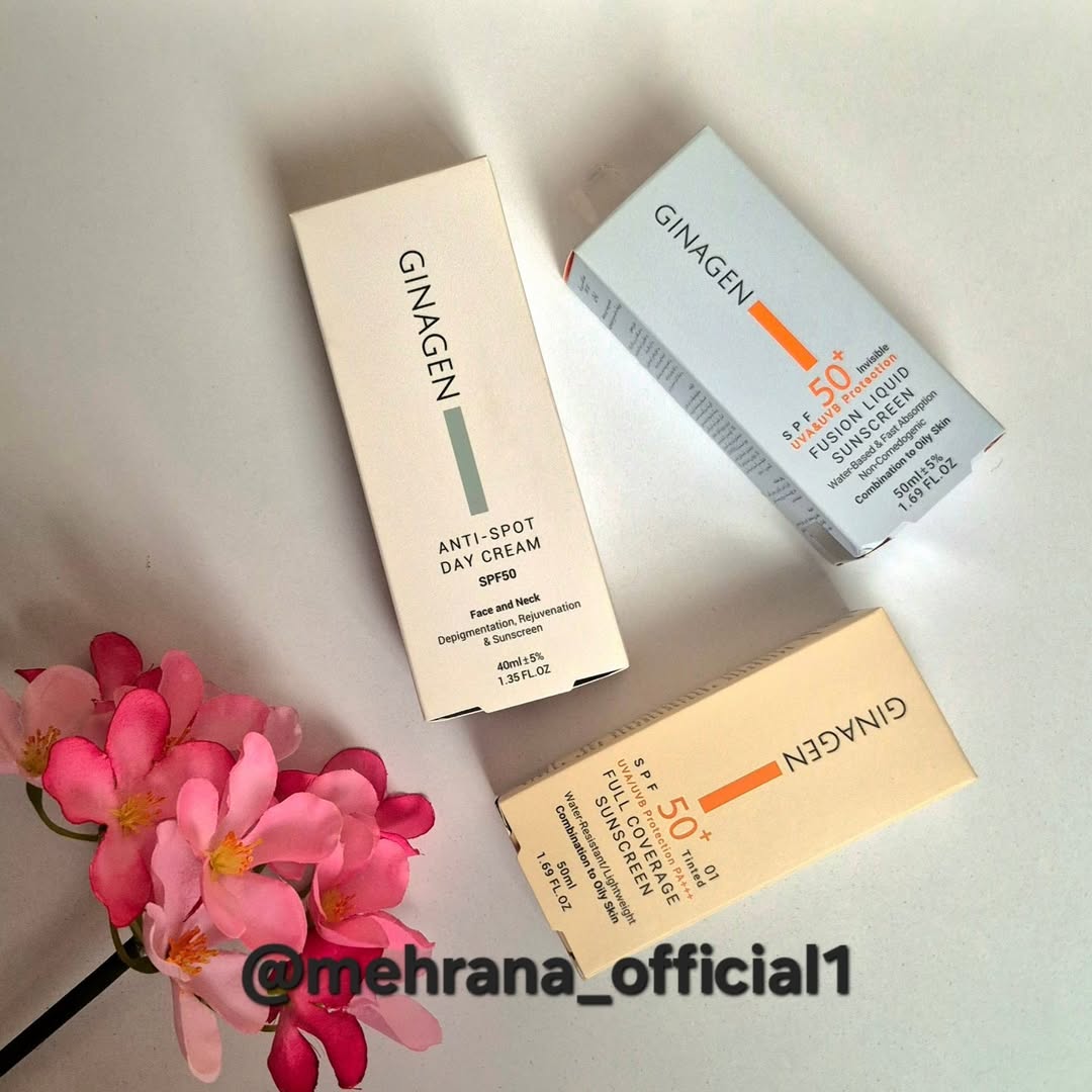 کرم ضدلک روز SPF50 ژیناژن