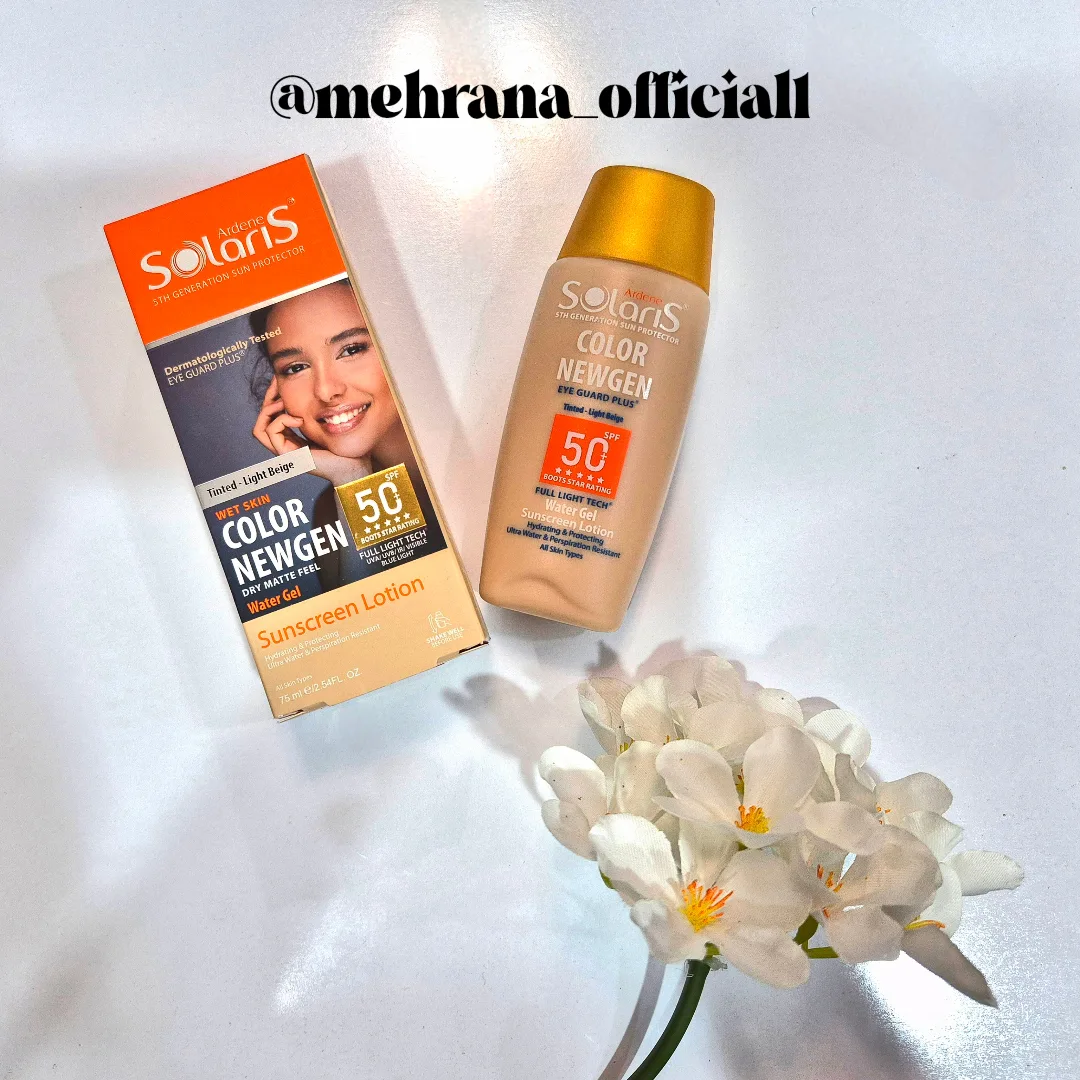 ضدآفتاب سولاریس Color NEWGEN tinted (Light Beige)