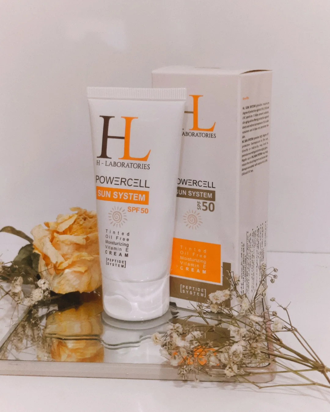 کرم ضد آفتاب POWERCELL SUN SYSTEM SPF 50 ز HLABORATORIES