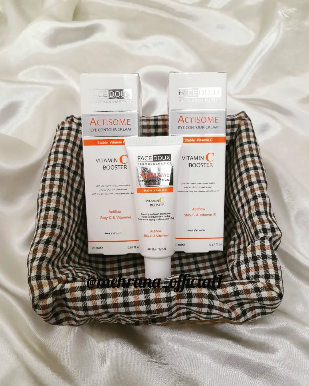 کرم دور چشم ویتامین C فیس دوکس