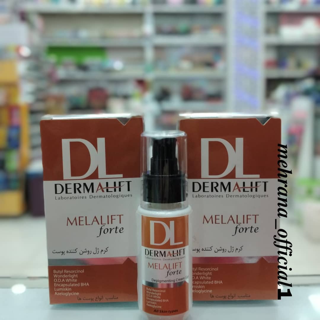 ژل روشن کننده درمالیفت مدل forte