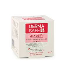 کرم ژل ضد چروک مغذی پوست صورت و گردن درماسیف